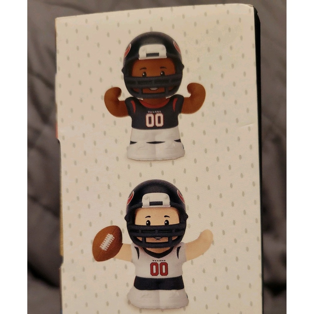 NFL Official Houston Texans Little People Collector NIB H-Town! NEW - Picture 4 of 7